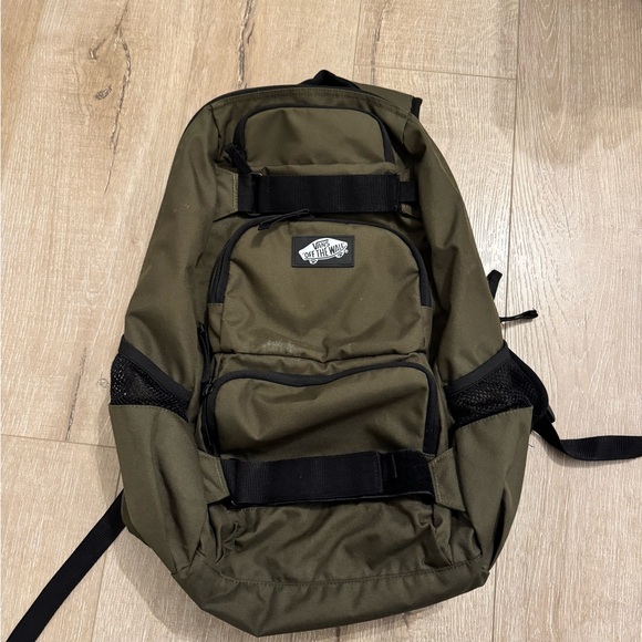 Vans Olive Green Backpack - Picture 1 of 2